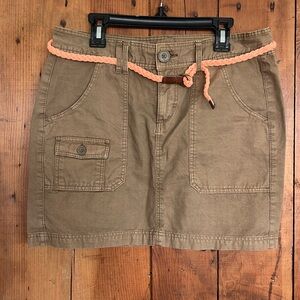 H&M Skirt with Belt Size 6